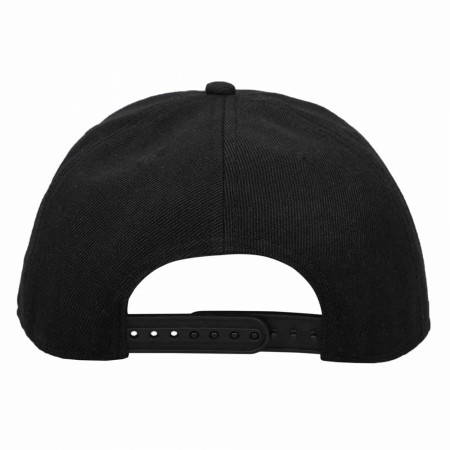 Stranger Things Hellfire Club Embroidered Pre-Curved Snapback Hat